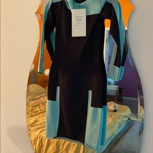 Tags on Alexander wang navy/aqua size M